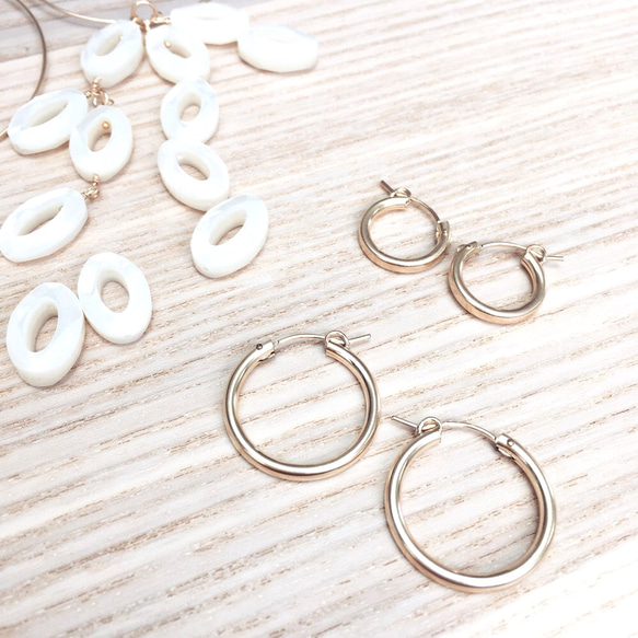 14kgf 22mm hoop pierce 4枚目の画像