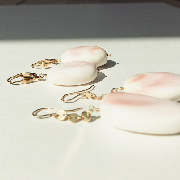 14kgf pink shell pierce 数量限定 3枚目の画像