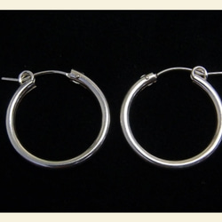 silver925 hoop pierce 2枚目の画像