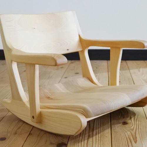 美品 木製 ロッキングチェア 無垢材 0_b49ba78fd49fec3eaa513297d860