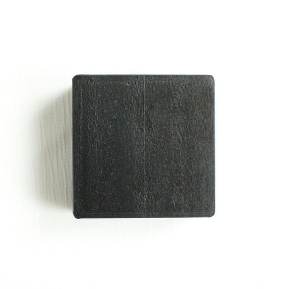 極小正方形小箱８個セット｜W45×D45ミリ【高さ25ミリ】｜黒色 3枚目の画像