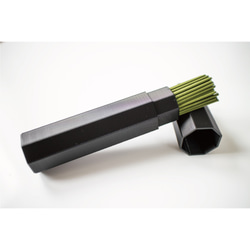 八角お線香ケース｜ブラック｜ゴールド｜あずき 4枚目の画像