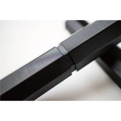 八角お線香ケース｜ブラック｜ゴールド｜あずき 5枚目の画像