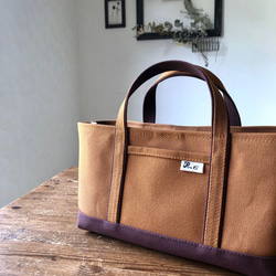 【K】帆布トートバッグ横長SS＆横長ミニ×2 order作品 10217000_4-4.jpg