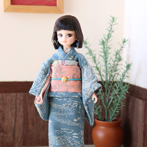 リカちゃんの着物 大正浪漫 おもちゃ・人形 メゾン キジトラ 通販