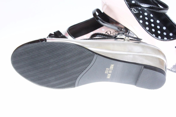 final sale☆kids shoes 【24.0㎝】シルバー 4枚目の画像