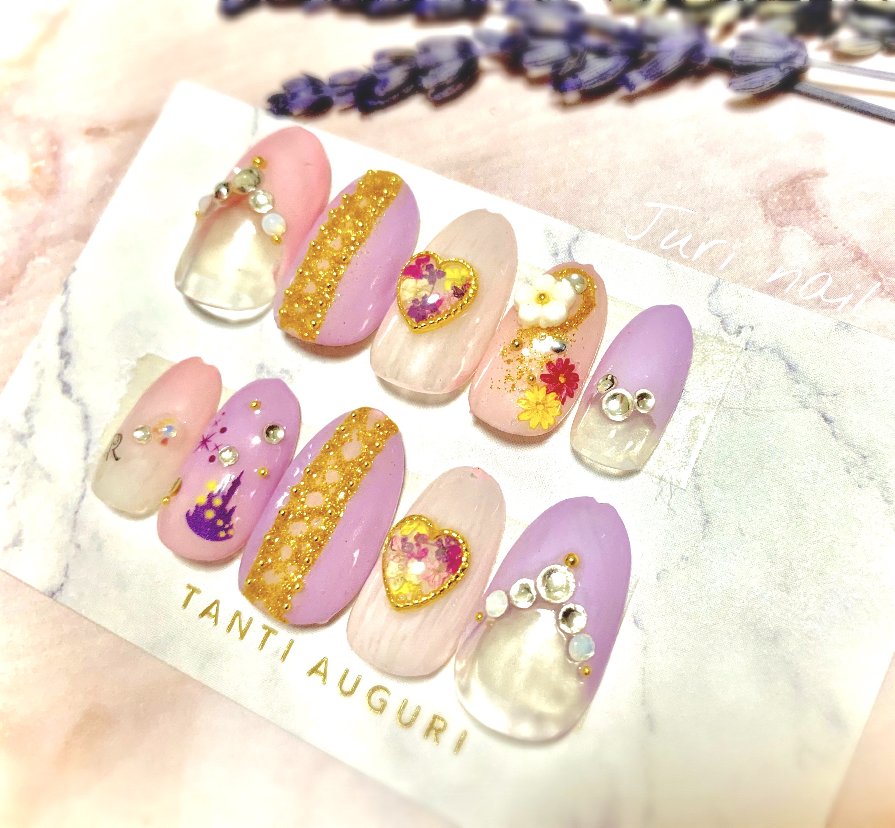 Ohora ラプンツェル 指先にディズニープリンセスの優雅さを！ Ohora