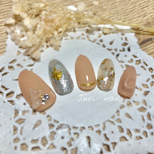 大人ニュアンスネイル✦ฺ ネイルチップ（つけ爪） J u r i 通販