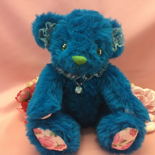 ✨希少✨アンティーク=青いテディベア 楽天市場】テディベア 日本製 藍染 あいくま Teddy bear 武州藍