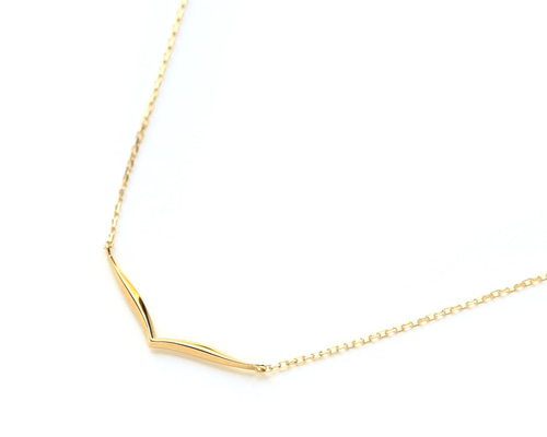 K18重ねV字ネックレス 659K2508 K18重ねV字ネックレス 659K2508