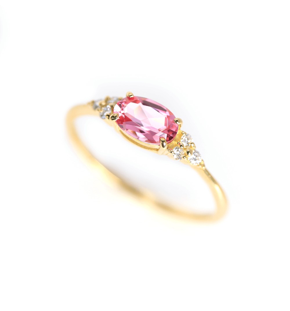 15号】PT950/K18YGアヤナスピネルluluリングSP 約1.10ct - メルカリ