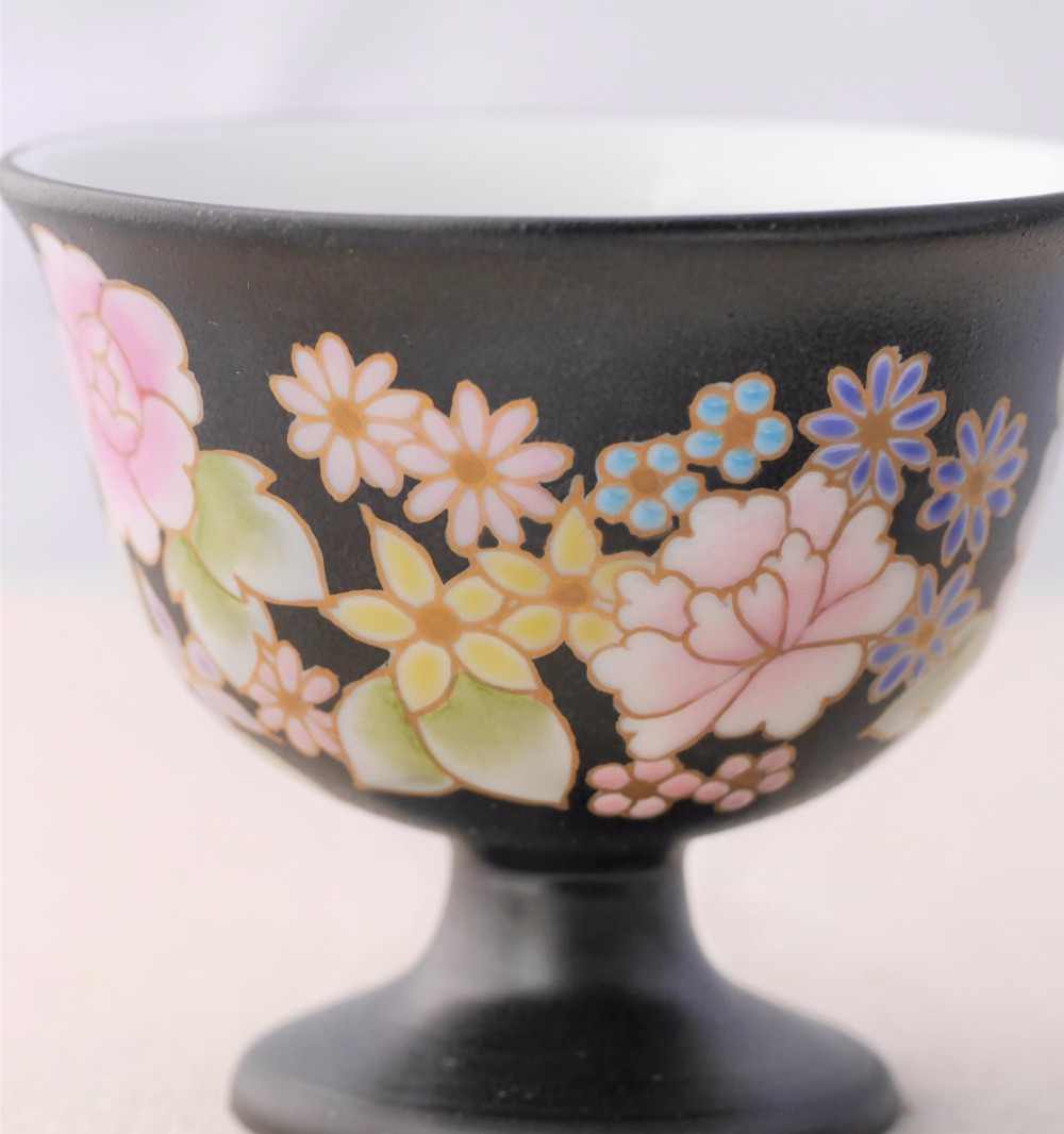 ＊受注制作＊金彩花柄スタンドカップ