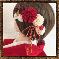 Shichi-Go-San 成人儀式、婚禮、畢業典禮、髮飾、Tsumami Craft、Taisho Roman、Nadeshi 第6張的照片