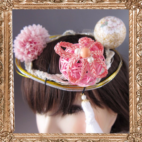 和服髮飾婚禮（日本結婚）壽頭飾土星【含改色費】 第7張的照片