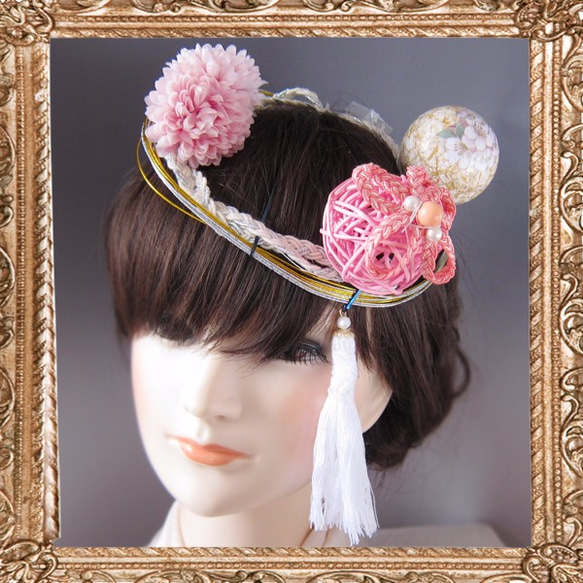 和服髮飾婚禮（日本結婚）壽頭飾土星【含改色費】 第9張的照片