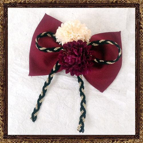 送料無料】七五三 3歳 7歳 女の子 髪飾り ピンク 小梅ちゃんの大正