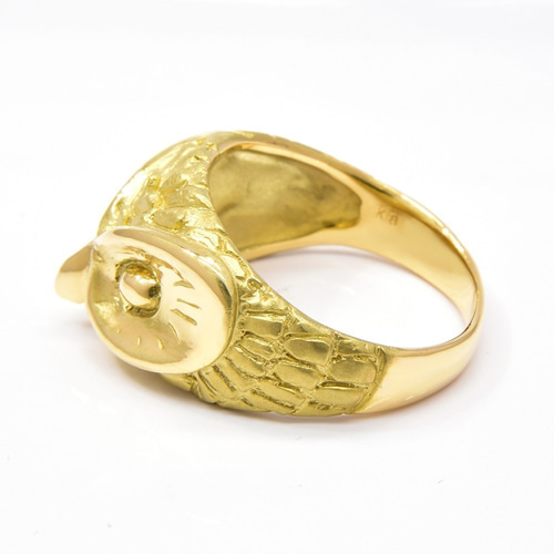 18金 フクロウ デザインリング 18金 フクロウ デザインリング 楽天市場】【新品仕上げ】【動画