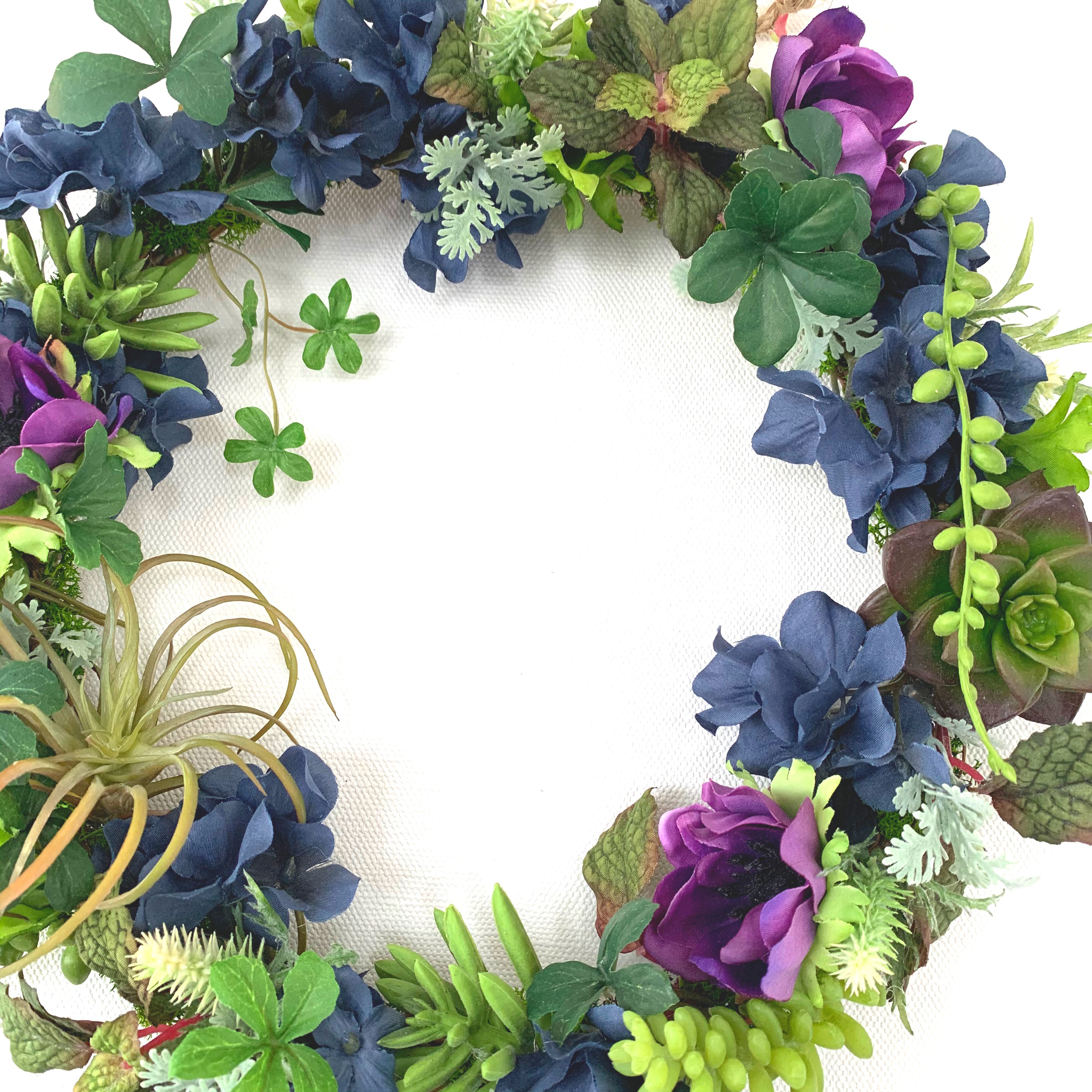 多肉植物のリース　creema限定