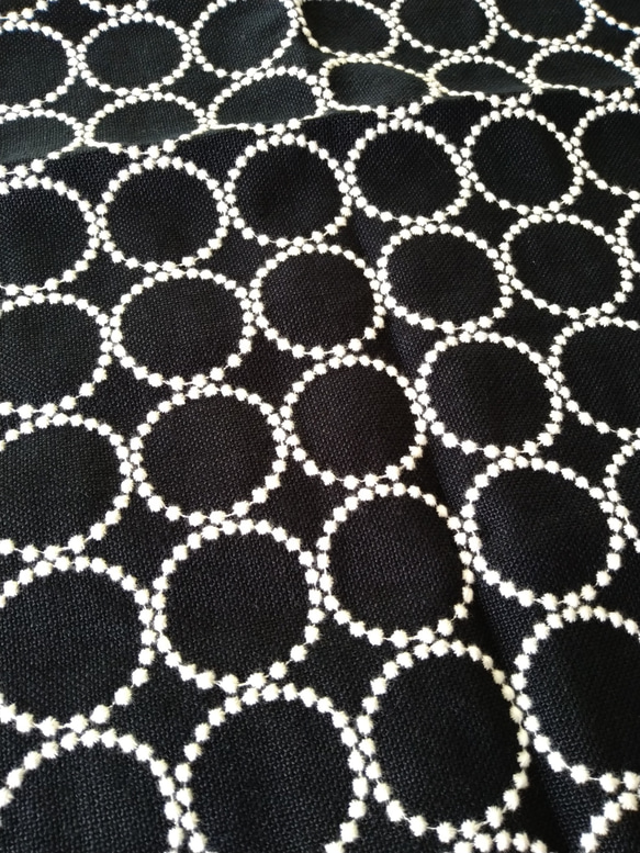 ミナペルホネン　タンバリン　ネイビー×ホワイト ミナペルホネン タンバリン[white×navy]とリネン 2wayトート