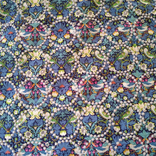 受注製作*伊勢丹新宿ミナペルホネン*いちご泥棒ネイビーmix*mina