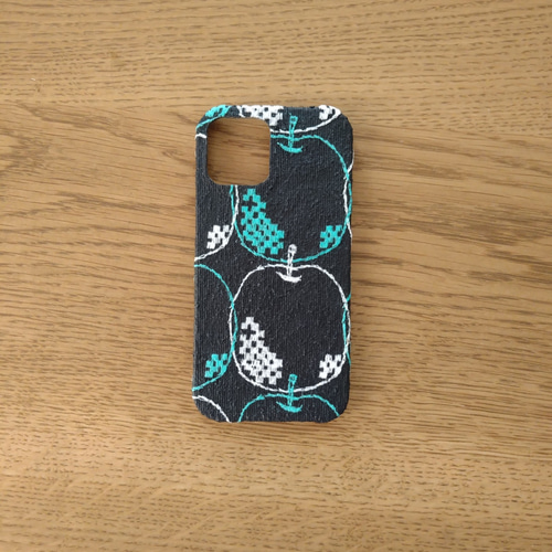 受注製作*ミナペルホネン*mela*ネイビー*mina perhonen*iPhoneケース
