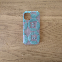 *受注製作*ミナペルホネン*dear*グレー*mina perhonen*iPhoneケース* 1枚目の画像