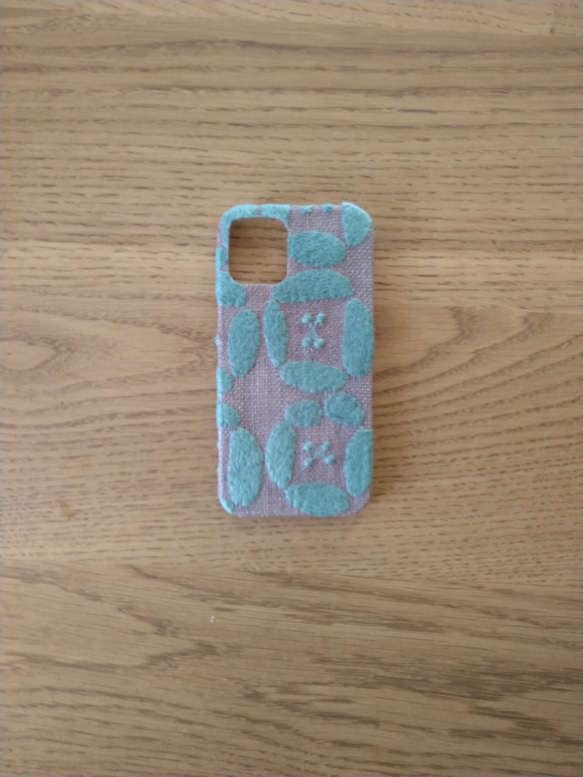 *受注製作*ミナペルホネン*dear*グレー*mina perhonen*iPhoneケース* 1枚目の画像