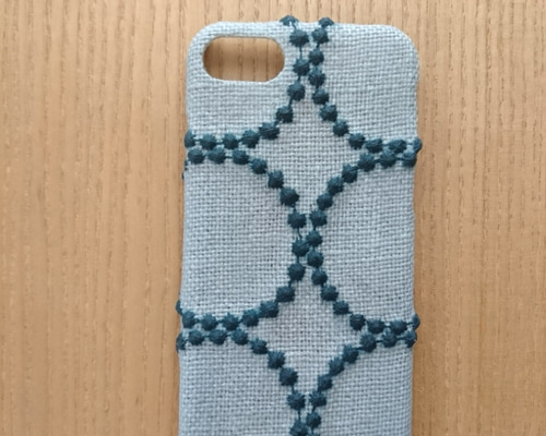 ☆再入荷☆iphoneケース*ミナペルホネン*タンバリン グレー