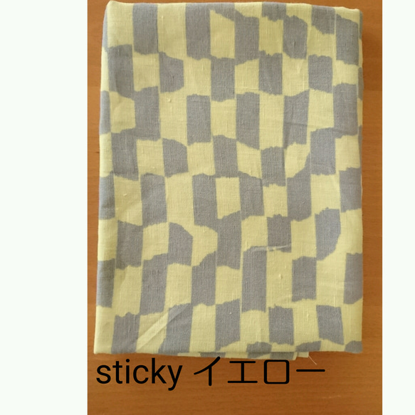 iphoneケース*ミナペルホネン*stickyイエロー*mina perhonen 1枚目の画像