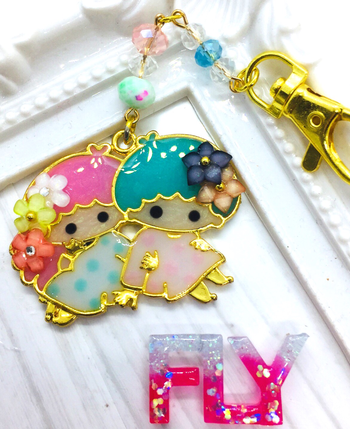 ほしぞらさま★ハンドメイド‪ෆ‪.*・゜キーチャーム/チャーム②