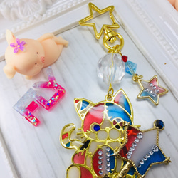 【♡FLY♡SHOP♡】ハンドメイド♡ツギハギ猫ちゃん♡ワクワクツアー♬︎ 1枚目の画像