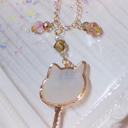 【♡FLY♡SHOP♡】ハンドメイド♡バックチャーム♡CATS 3枚目の画像