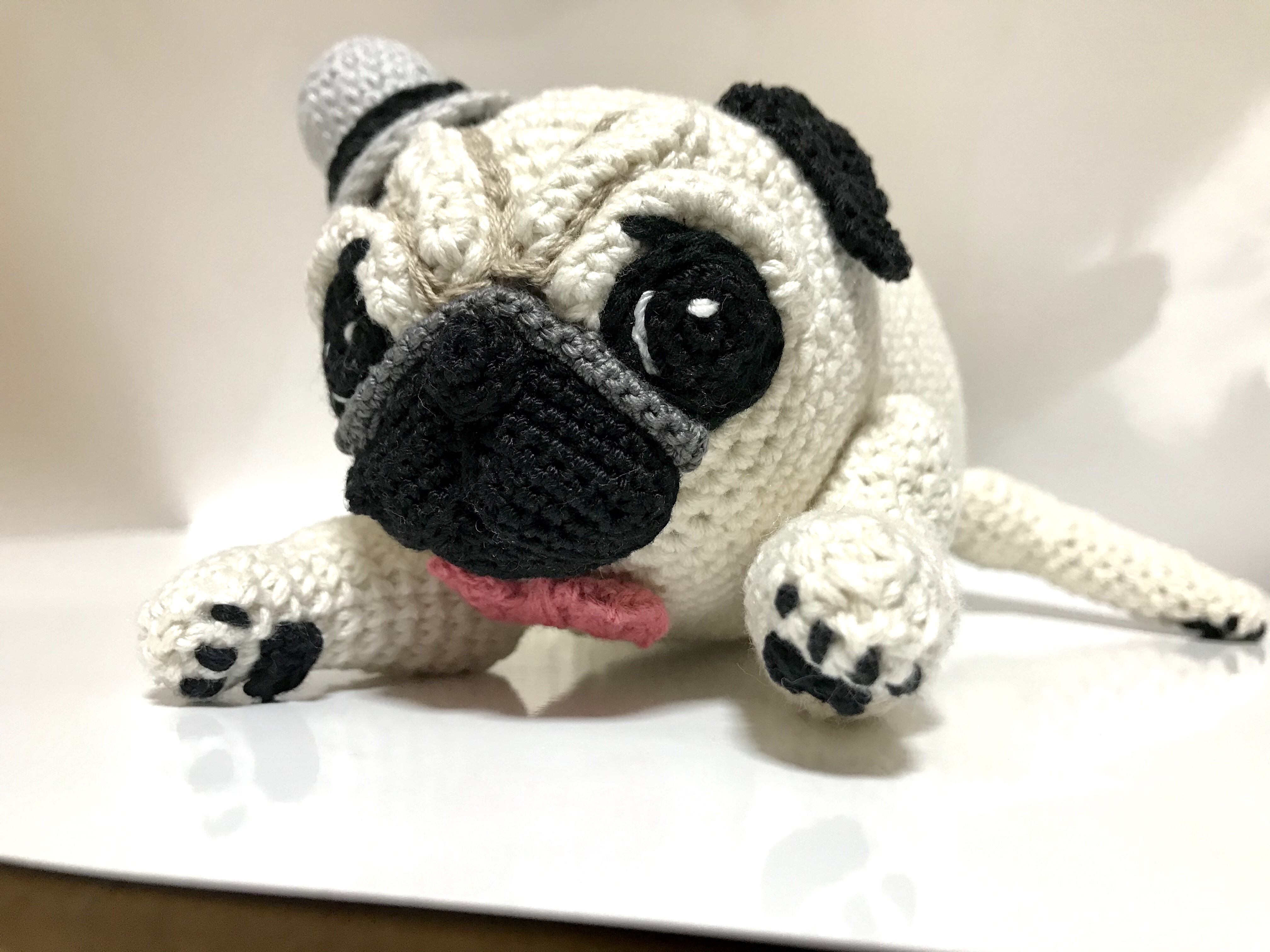 マロちゃん専用パグの編みぐるみ