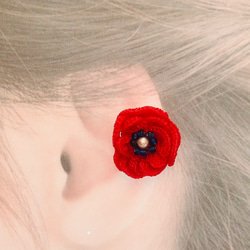 fleurette〜小さなお花が耳元で咲くイヤーカフ〜 3枚目の画像