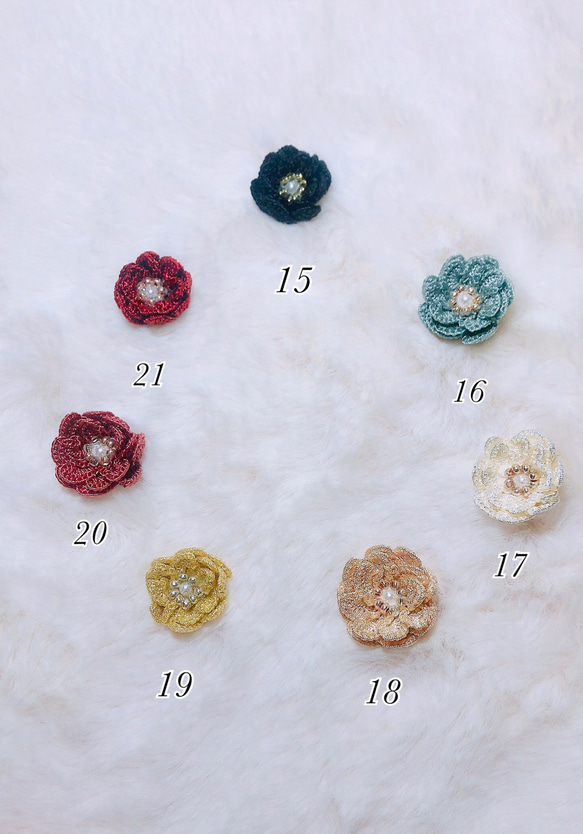 fleurette〜小さなお花が耳元で咲くイヤーカフ〜 7枚目の画像
