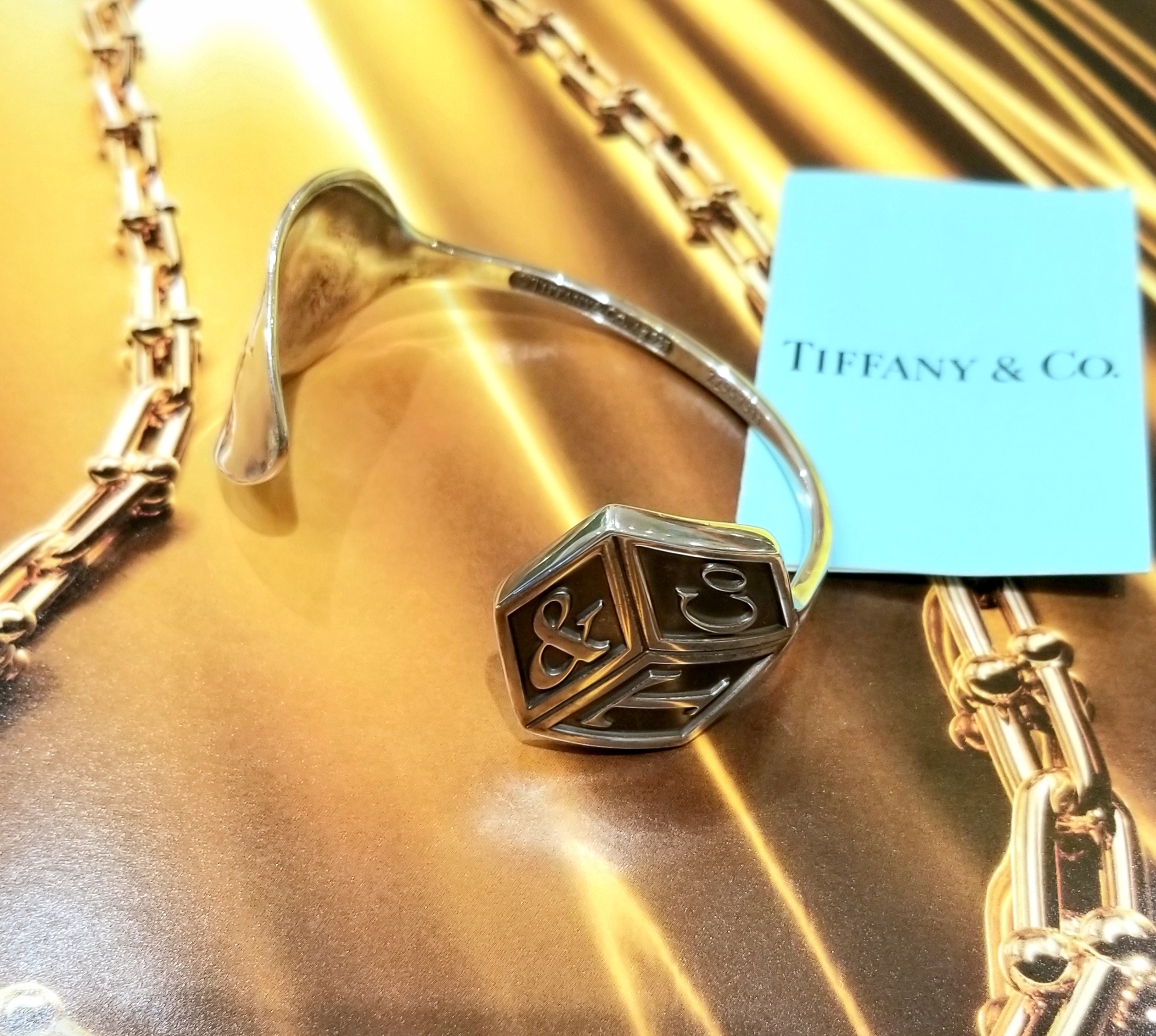 Co. & シルバーカフバングル Tiffany スプーン