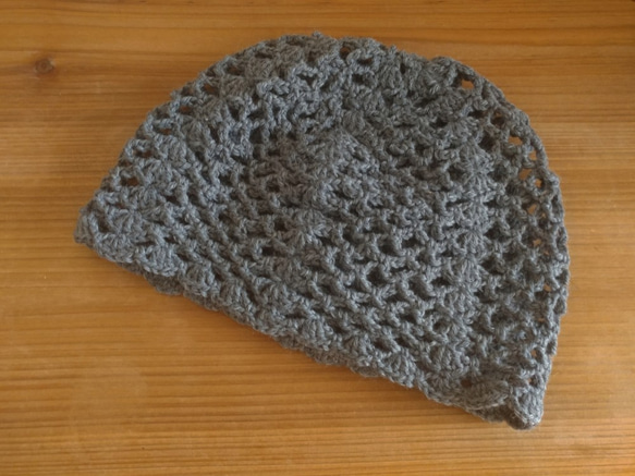 [魅了されすぎて死ぬほど愛されている]手編みのウールの帽子-フラワーレディーハット 2枚目の画像