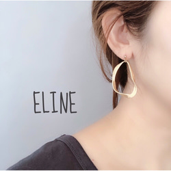 大人気！大ぶりピアス 大ぶりイヤリング ピアス イヤリング ゴールド