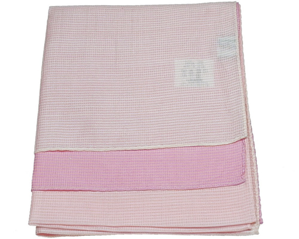 スカーフ　とにかる　シルク×コットン　コンパクトサイズ　ピンク 3枚目の画像