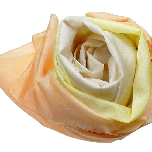 スカーフ SURURI コットン×シルク ひまわり ストール 富士桜工房 通販