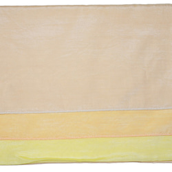 スカーフ　SURURI　コットン×シルク　ひまわり 3枚目の画像