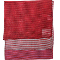 スカーフ　とにかる　シルク×コットン　コンパクトサイズ　薔薇 3枚目の画像