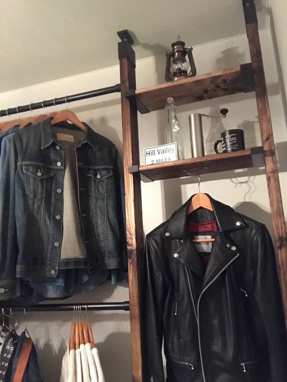 オーダーハンドメイド　ブルックリン調マルチラック オーダーハンドメイドブルックリン調マルチラック