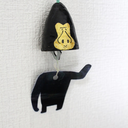 ゴリラのゴッさん風鈴（優しい顔） 4枚目の画像