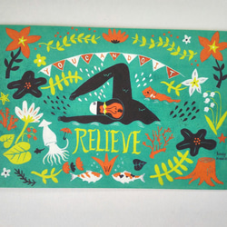 ゴリラのゴッさん　ポストカード　5枚　セット 5枚目の画像