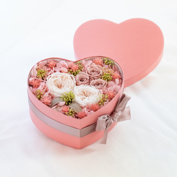 Heart Shape Flower Box（ハート型フラワーボックス） 3枚目の画像