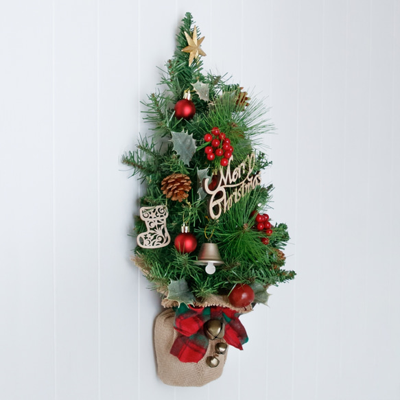 壁掛けクリスマスツリー / Wall Xmas Tree 2枚目の画像