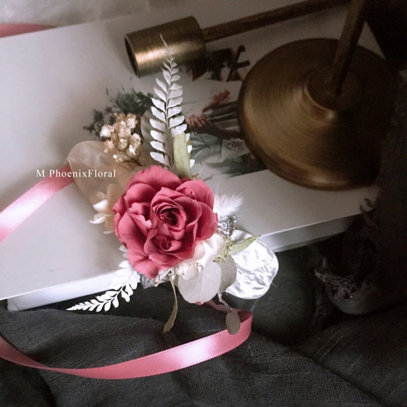Phoenix  rosa  花束/有禮盒包裝 第1張的照片