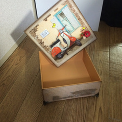 Vespa Box…ボクッス.インテリア. アール・デコ 4枚目の画像