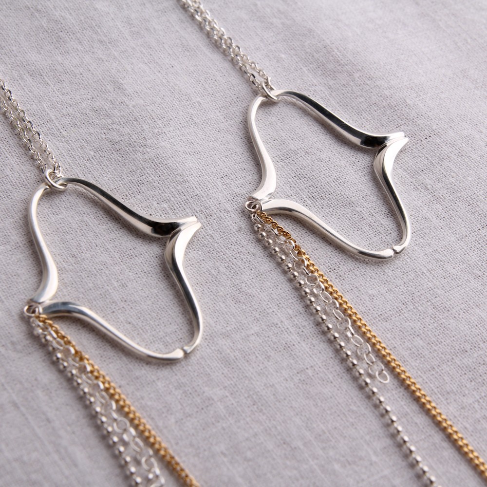 「フレイム」ネックレス、チェーン